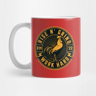 Rise N' Grind Work Hard Mug